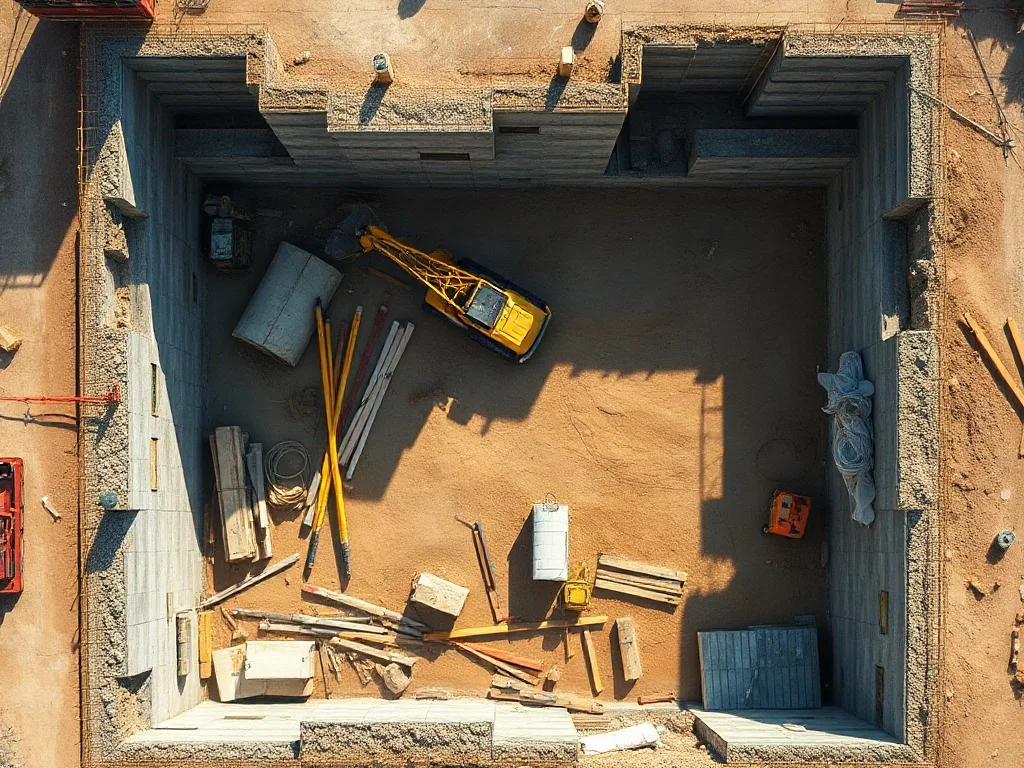 construction progress drone