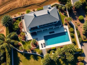 real estate drone photography